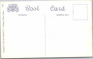 Postcard LIBRARY SCENE Boston Massachusetts MA AK5709