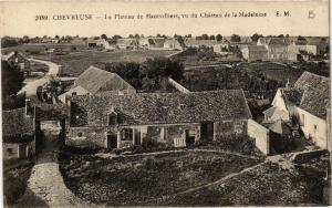 CPA CHEVREUSE Le Plateau de Hautvilliers, vu du Chateau de la Madelein (617699)