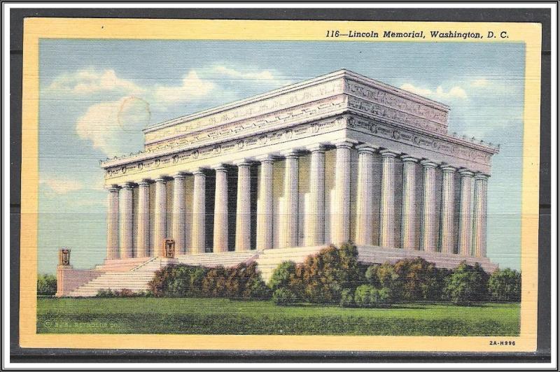 Washington DC The Lincoln Memorial - [DC-096]