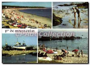 Postcard Modern Brittany Picturesque between the Bay of Benodet and Foret Fou...