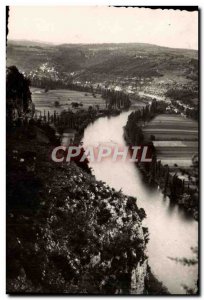 Old Postcard Vallee Du Lot Le Saut De La Mouline The Village Montbrun