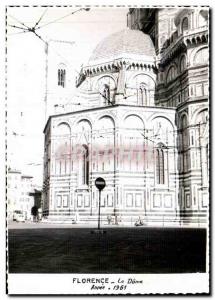 Old Postcard Florence Dome Year 1961