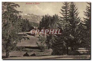 Old Postcard Montana S Sierre