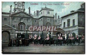 Postcard Old London The Horse Guards Whitehall