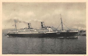SS Conte Rosso Launched In March 29th, 1929 Lloyd Sabaudo Ship Line Ship 