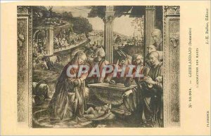 Old Postcard GHIRLANDAIO WORSHIP OF THE MAGI