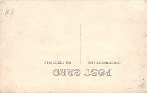 H47/ Interesting RPPC Postcard c1910 Men Going to War Rifle Walking 4