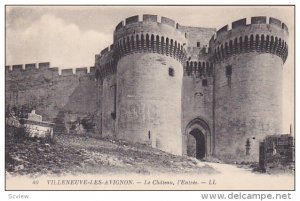 Le Chateau, l'Entree, Villeneuve-Les-Avignon (Gard), France, 1900-1910s