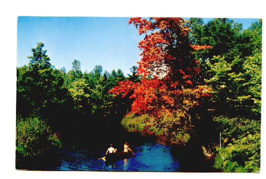 Canoeing,  Greetings from Morehead City, North Carolina