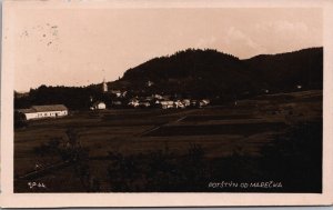 Czech Republic Potštýn od Marečka Vintage RPPC C156