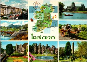 Ireland Cork Map and Multi View