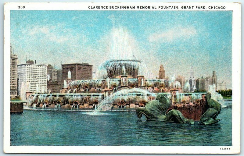 M-6346 Clarence Buckingham Memorial Fountain Grant Park Chicago