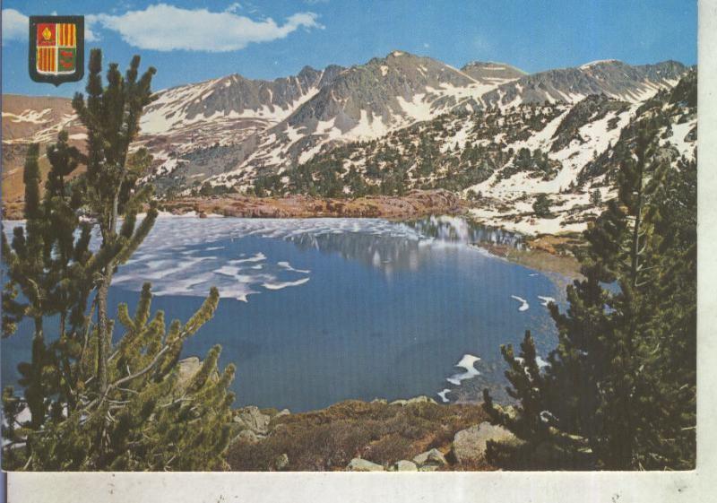 Postal (PostCard) 012430: Lago de Els Pessons en Andorra