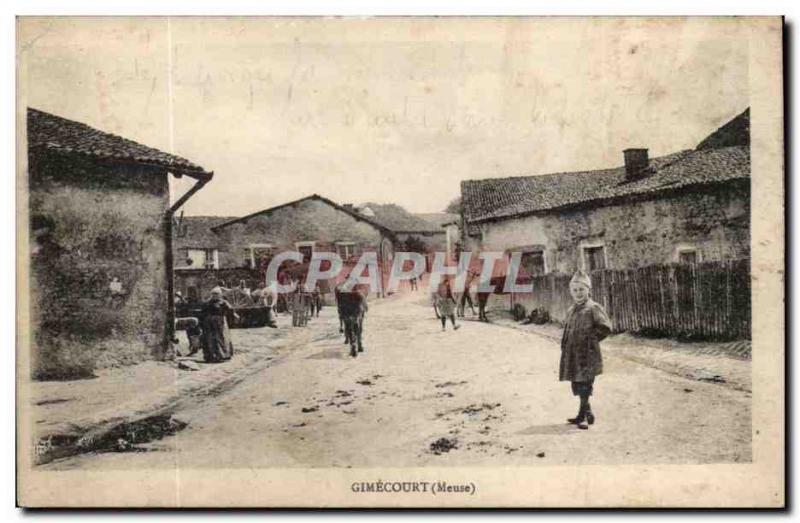 Gimecourt - Old Postcard