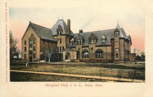 Wheelock Postcard; Margaret Hall, Iowa State College, Ames IA Story County