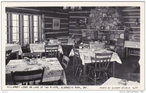 RP, Interior, Killarney Lodge On Lake Of Two Rivers, ALGONQUIN PARK, Ontario,...