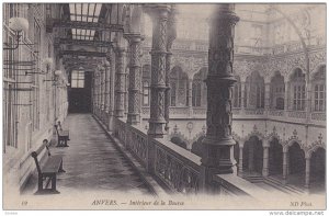 ANVERS, Belgium, 1900-1910's; Interieur De La Bourse