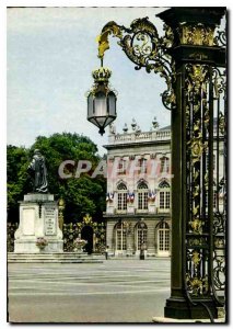 Modern Postcard Nancy M and M City to Gold Place Stanislas doors