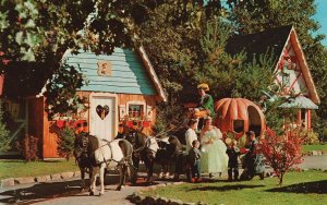 Vintage Postcard 1959 Adventure Fun Storytown & Ghost Town Lake George New York 