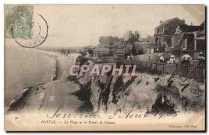 Old Postcard Onival Beach and the tip of Cayeux