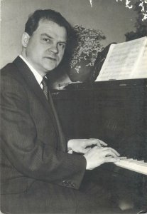 USSR composer Postcard Thikon Khrennikov