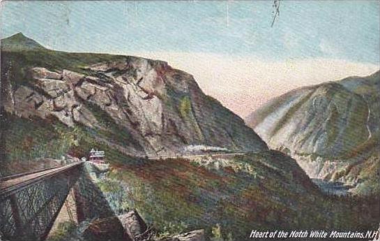 New Hampshire White Mountain Heart Of The Notch White Mountains 1908