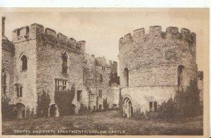 Shropshire Postcard - Chapel and State Apartments - Ludlow Castle - Ref TZ155