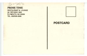 NH - Plymouth. Prime Time Restaurant & ounge