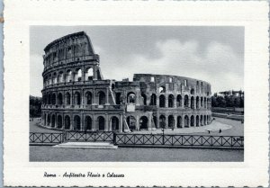 postcard Rome, Italy - The Coloseum