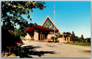 Baddeck Nova Scotia Canada 1970 Postcard Alexander Graham Bell National Park