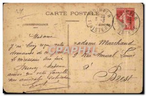 Old Postcard Back From Fishing UK