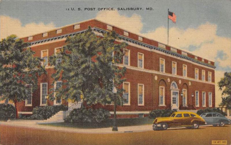 maryland  Salisbury   U.S. Post Office