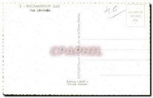 Rocamadour - Vue Generale - Old Postcard