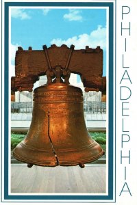 Postcard Liberty State House Bell Historical Landmark Philadelphia Pennsylvania