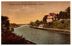 Germany  kaisertor und Schifferschule zu Lubeck