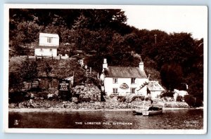 Devon England Postcard The Lobster Pot Dittisham c1920's Tuck Art RPPC Photo