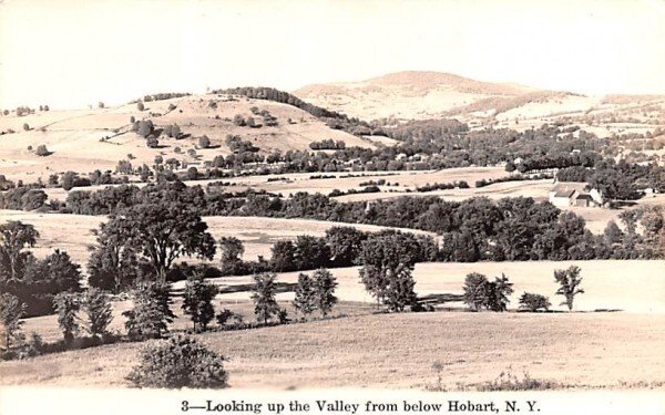 Looking up the Valley in Hobart, New York