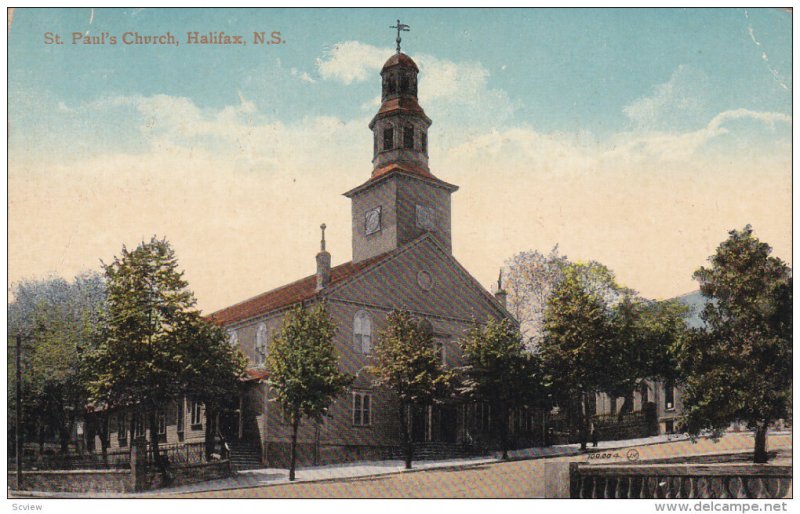 HALIFAX, Nova Scotia, Canada, 1900-1910's; St. Paul's Church