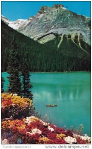 Canada Michael Peak and Emerald Lake Field British Columbia