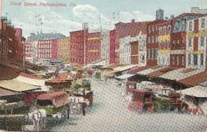 Postcard Dock Street Philadelphia PA 1912