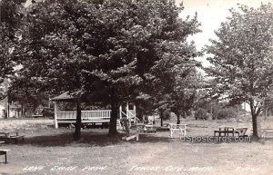 Lake Shore Park - Tawas City, Michigan MI Postcard