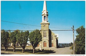 Church of Les Mechins , Quebec , Canada , 1988