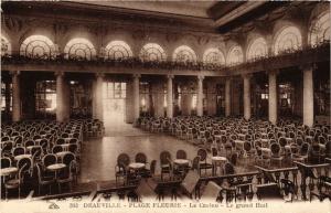 CPA DEAUVILLE - Plage Fleurie Le Casino. Le grand Hall (422506)