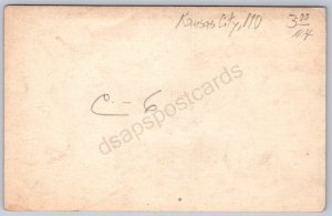 K45/ Kansas City Missouri Non-Postcard Photograph c20s Railroad Work 220