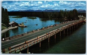 M-105568 The Fishing Bridge Yellowstone National Park Wyoming USA