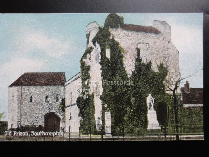 Hampshire: Southampton, Old Prison - Old Postcard Pub by Shurey's