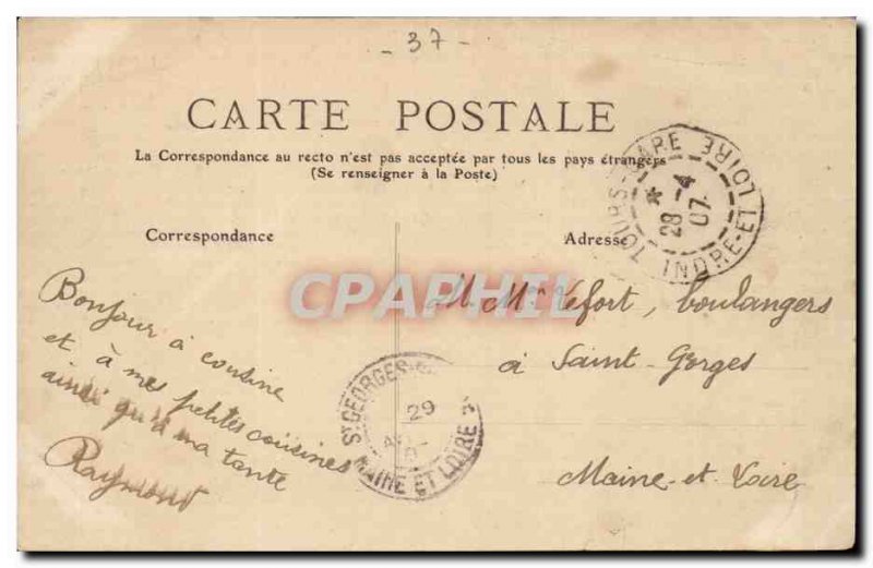 Tours - The Theater - Old Postcard