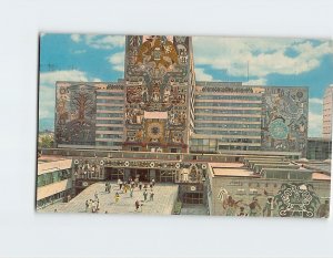 Postcard Edificio De Comunicaciones, Mexico City, Mexico