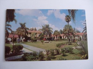 pre-1980 EL RANCHO MOTEL & RESTAURANT St. Petersburg FL Unused Postcard y7514