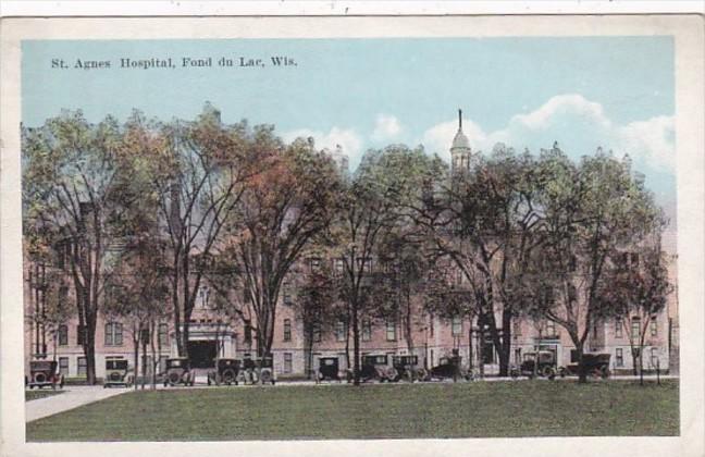 Wisconsin Fond du Lac St Agnes Hospital 1921